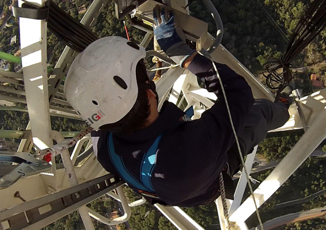 Foto EIG participa en la modernización de la Torre de Collserola, emblema de la ciudad de Barcelona.